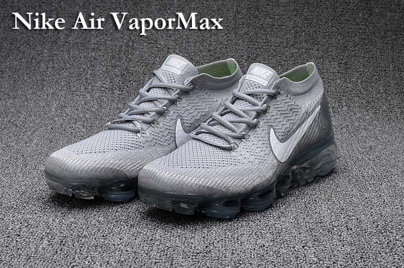 Nike Air VaporMax 2018 Women\'s Running Shoes Silver